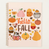 Hallo Herfst pompoenen Planner (Voorkant)