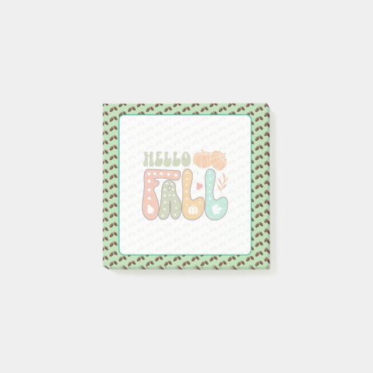 Hallo Herfst! Post-It Notes (Voorkant)