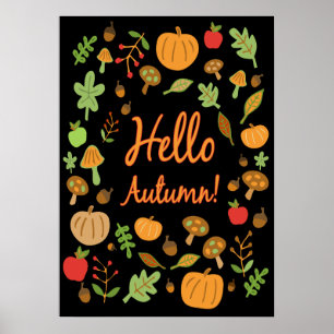 Hallo Herfst! Poster