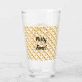 hallo Herfst Pumpkin Trendy Glas (Achterkant)