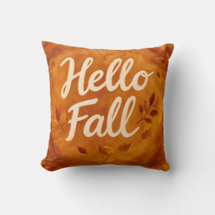 Hallo Herfst Script Elegant Sierkussen in het na