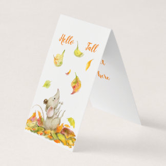 hallo Herfst-sjabloon Kaart
