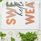 Hallo Herfst | sweaterweer Theedoek (Gevouwen)