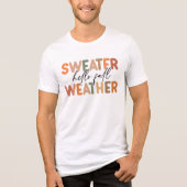 Hallo Herfst | sweaterweer Tri-Blend Shirt (Voorkant)