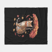 Hallo Herfst Thanksgiving Het is Herfst Y’all Fleece Deken (Voorkant (Horizontaal))