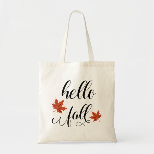 hallo Herfst Tote Bag (Voorkant)