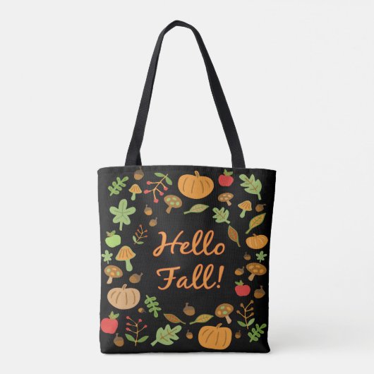 hallo Herfst! Tote Bag (Achterkant)