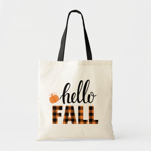 hallo Herfst Tote Bag (Voorkant)