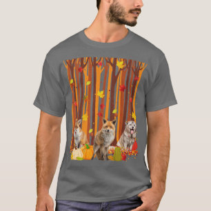 hallo herfst van Maple Leaf Herfst Pumpkin Mannen T-shirt