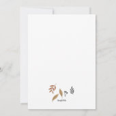 Hallo Herfstfeest Kaart (Achterkant)