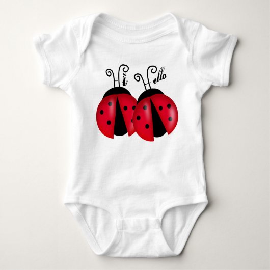 Hallo Hoi Lady Bug Romper (Voorkant)