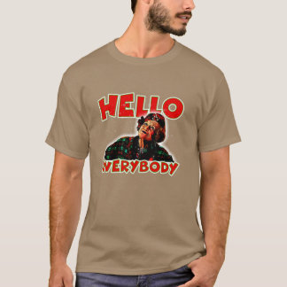 hallo iedereen grappig t-shirt