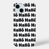 Hallo IJslandse Halló Case-Mate iPhone Case (Achterkant)