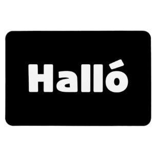 Hallo IJslandse Halló Magneet