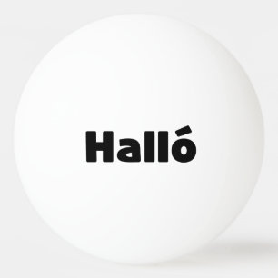 Hallo IJslandse Halló Pingpongballen