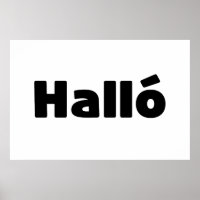 Hallo IJslandse Halló