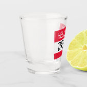 hallo ik ben Drink Humor Shot Glas (Links)