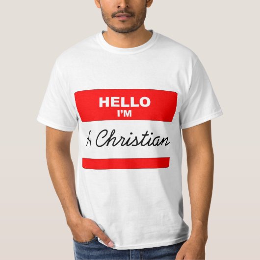 hallo ik ben een Christelijk T-shirt (Voorkant)