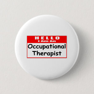 Hallo, ik ben een ergotherapeut ronde button 5,7 cm