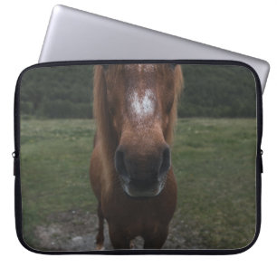 hallo IK BEN EEN HORSE Laptop Sleeve