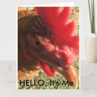 Hallo Ik ben het, Chicken. Kaart