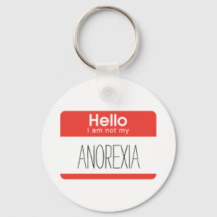 hallo ik ben niet mijn Sleutelhanger Anorexia