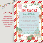 Hallo Ik ben terug Elf Welkom