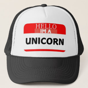 Hallo Im A Unicorn Trucker Pet