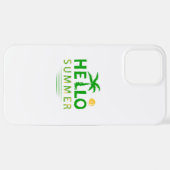 hallo iPhone hoesje (Achterkant horizontaal)