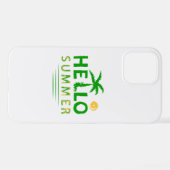 hallo iPhone hoesje (Achterkant horizontaal)