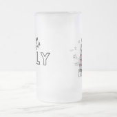 hallo Italië Mok voorgekookte glasbier (Center)