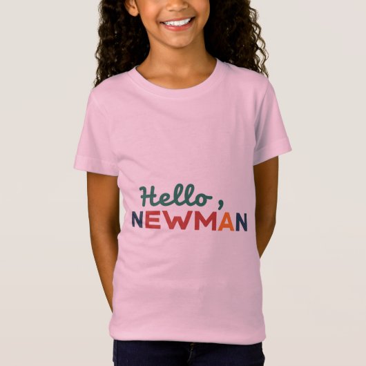 hallo "Ja, Newman." T-shirt (Voorkant)