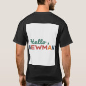 hallo "Ja, Newman." T-shirt (Achterkant)