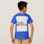 hallo "Ja, Newman." T-shirt (Achterkant volledig)
