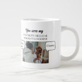 Hallo Je was mijn favoriet Extra Grote Beker (Rechts)