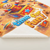 Hallo Joy Jester premium Sherpa Deken (3/4)