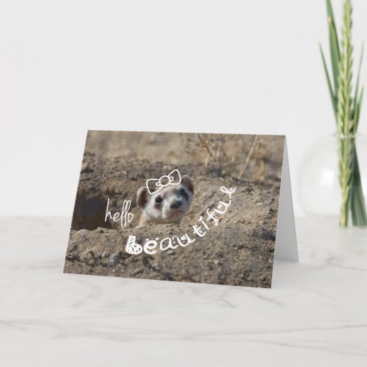 hallo kaart (Voorkant)