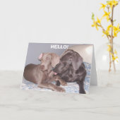 , HALLO! KAART (Gele Bloem)