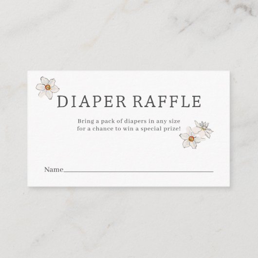 Hallo Kaart Spring Daffodil (Achterkant)