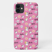 hallo Kat Case-Mate iPhone Case (Achterkant)