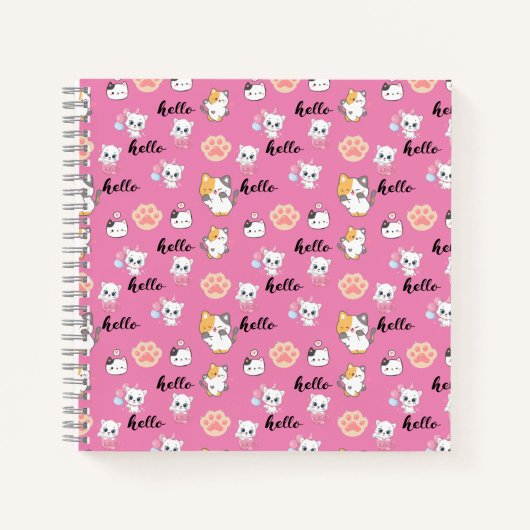 hallo kat notitieboek (Voorkant)