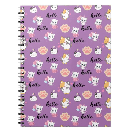 hallo kat notitieboek (Voorkant)