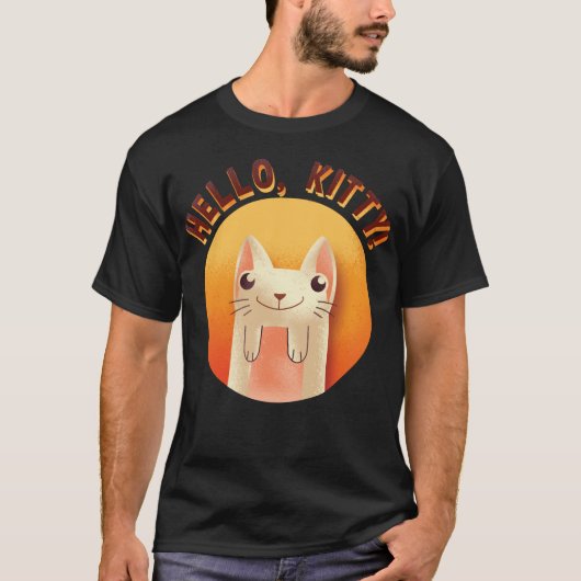 hallo, Kat! T-shirt (Voorkant)