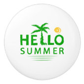 hallo keramische knop (Voorkant)