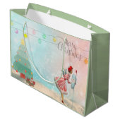 hallo kerst van 1950! groot cadeauzakje (Achterkant Gekanteld)