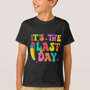 Hallo Kind De laatste dag van de school T-shirt