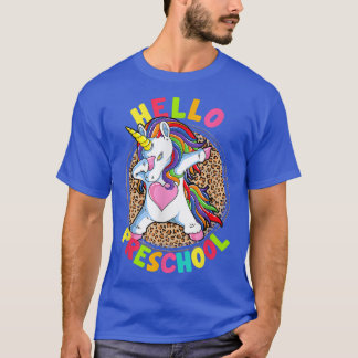 hallo Kinder meisjes in de Preschool T-shirt