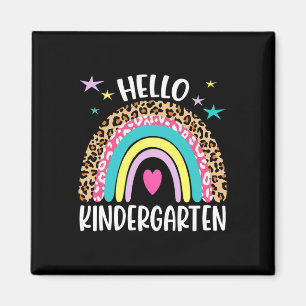 hallo Kindergarten Rainbow, eerste dag terug naar Magneet