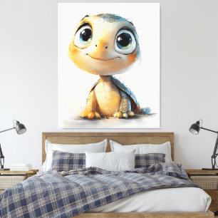 Hallo, Kleine Ontdekkingsreiziger! – Mooie Baby Sc Canvas Afdruk