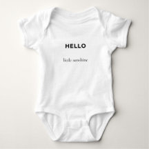 Hallo Kleine Zonneschijn Mooie Baby & Kids T-Shirt